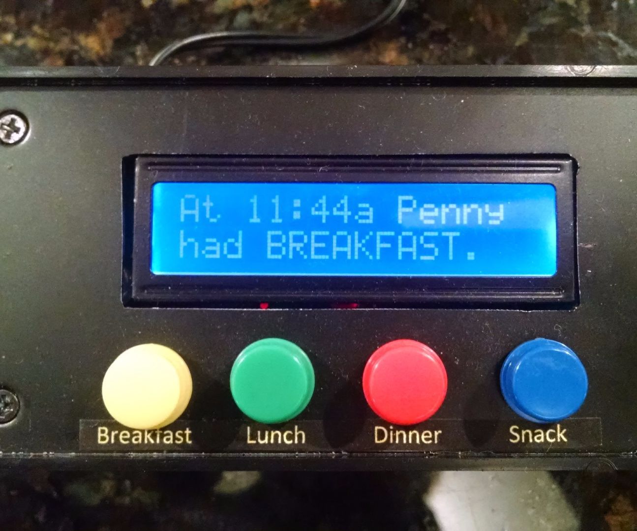 Pet Feeding Recorder