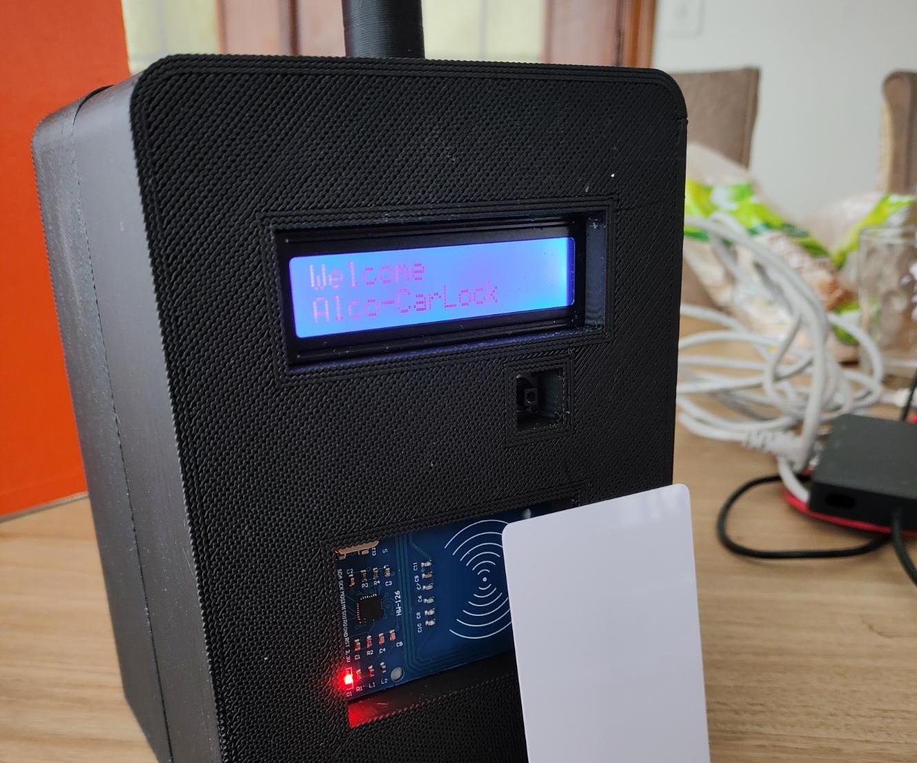 Project One: Alcohol Lock