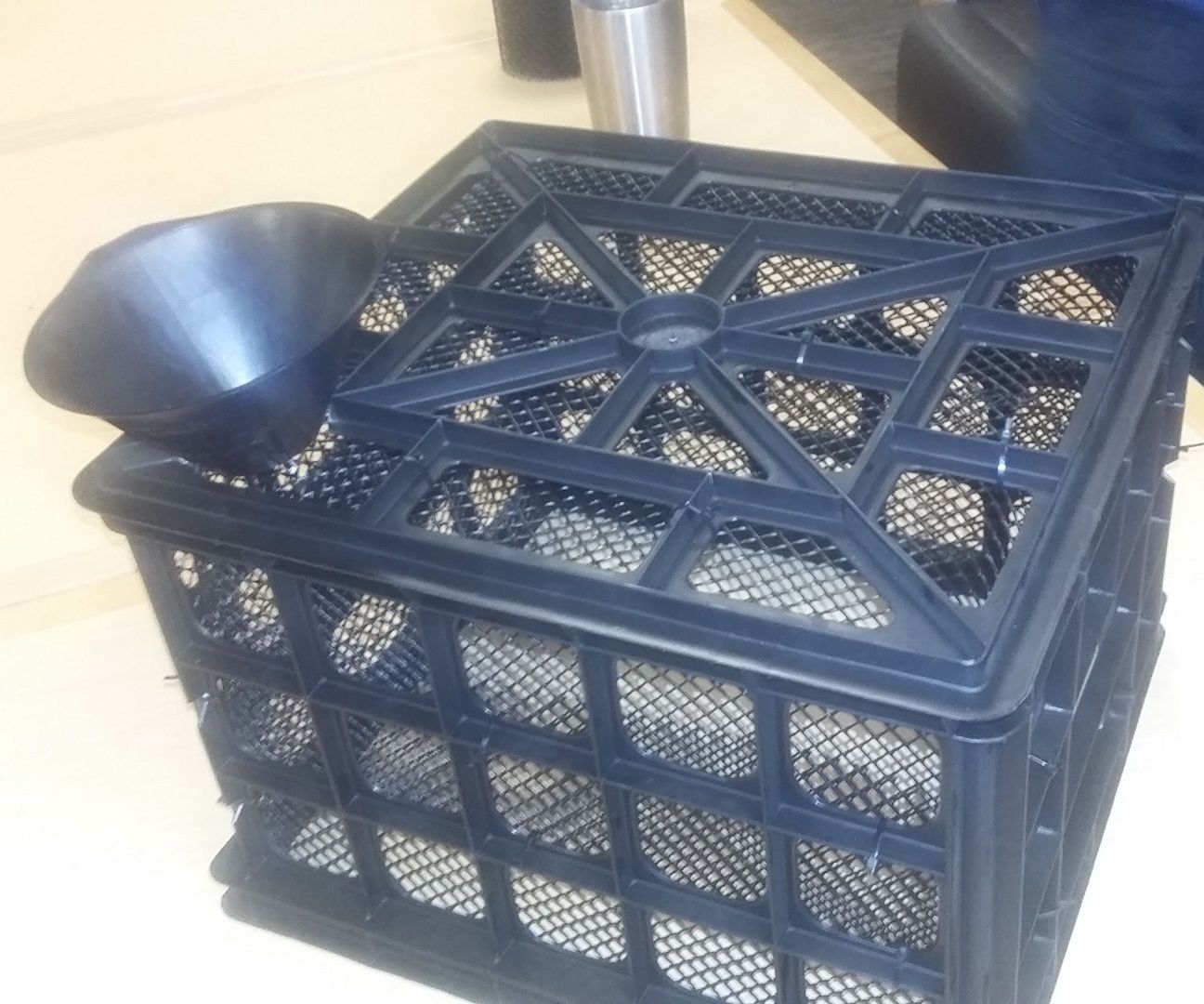 Milk Crate Live Trap