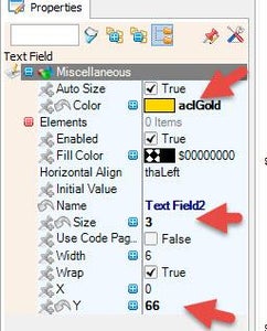 In Visuino Set Display