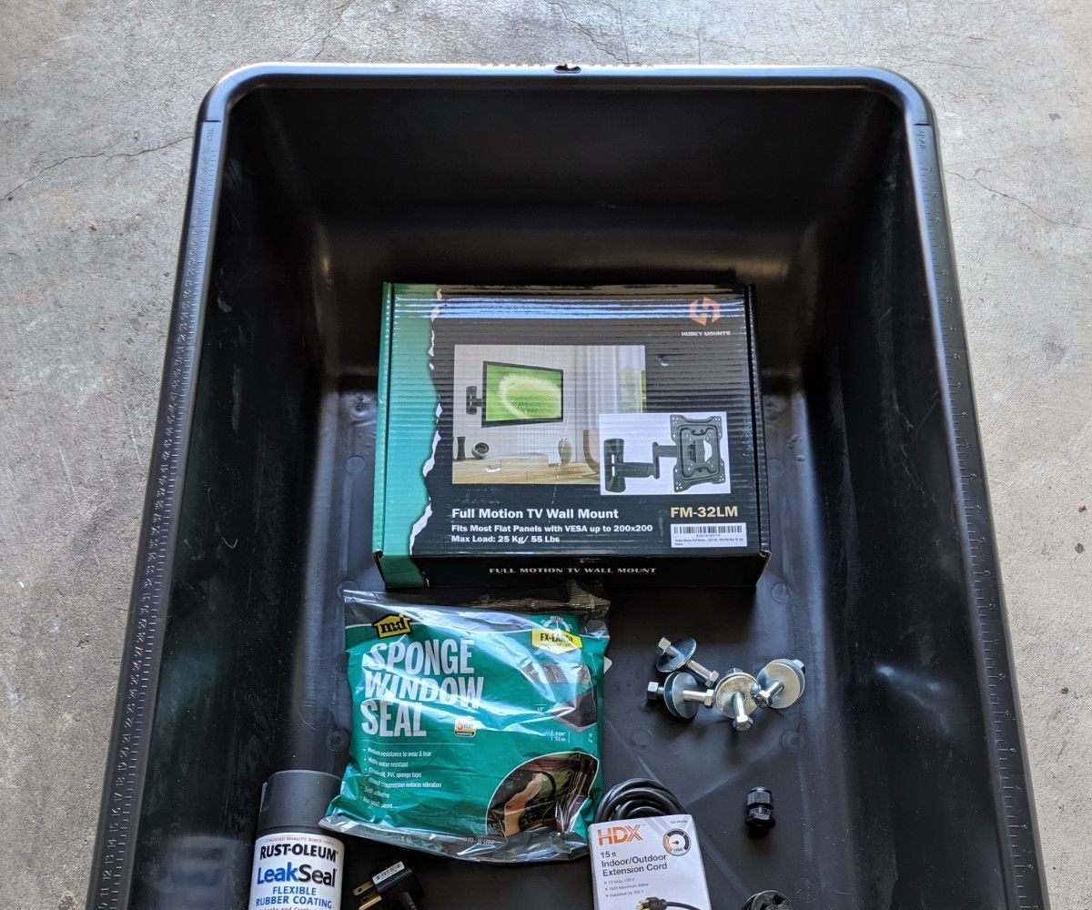 Outdoor TV Enclosure