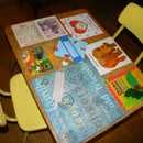 "Fixing" up old furniture with decoupage