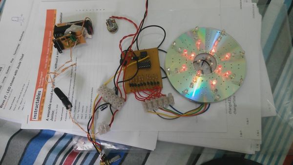 Sequencial Ritmico Com Joule Thief