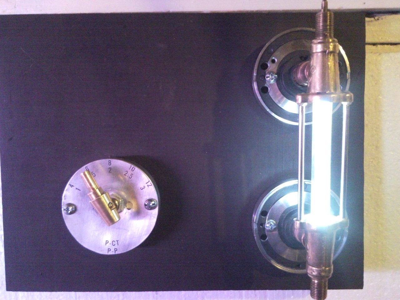 Steampunk Wall Light
