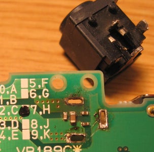 Desoldering Old DC Power Jack