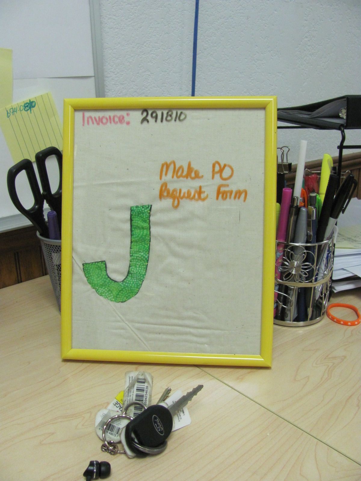 How to Make a Desktop Dry Erase Board 7 Steps (with Pictures