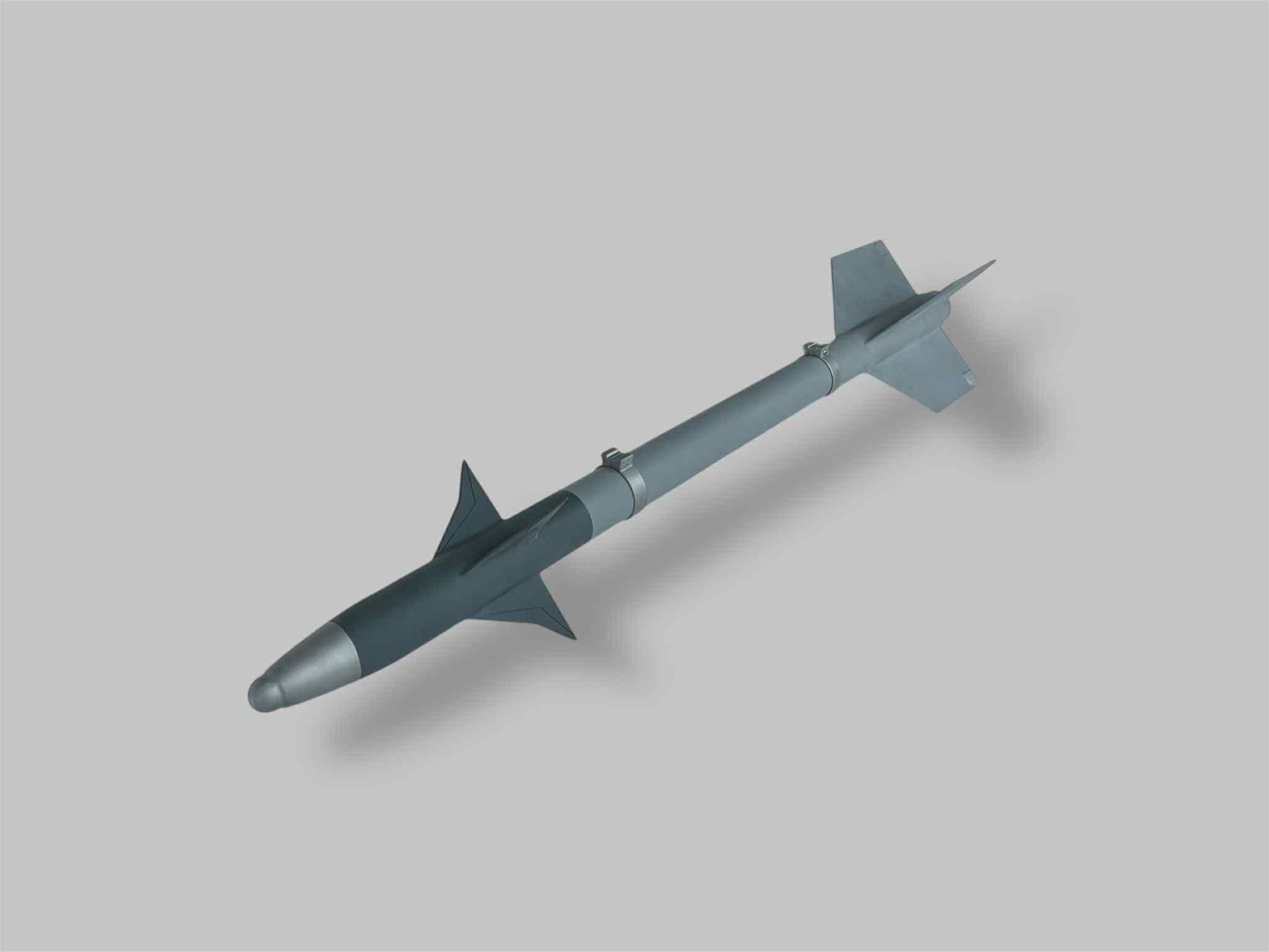 3D Printed Sidewinder Missile Model : 6 Steps - Instructables