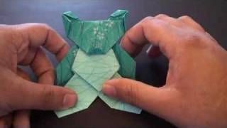 How to Make an Origami Valentines Teddy Bear!