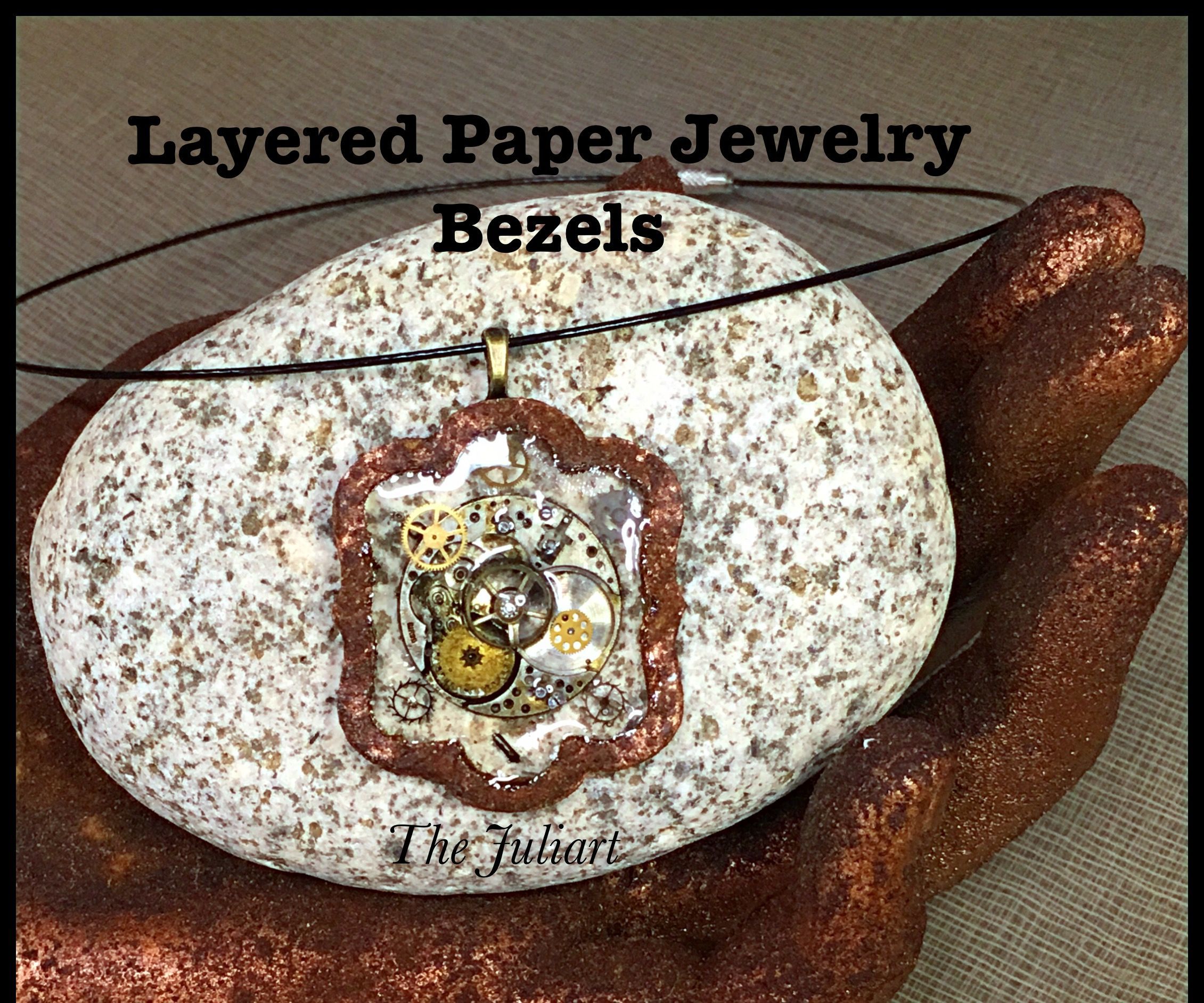Paper Jewelry Bezels