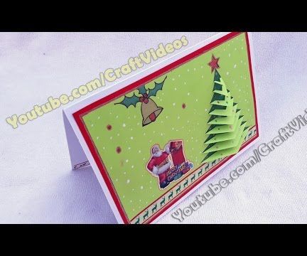 How to Make a Pop Up Christmas Card