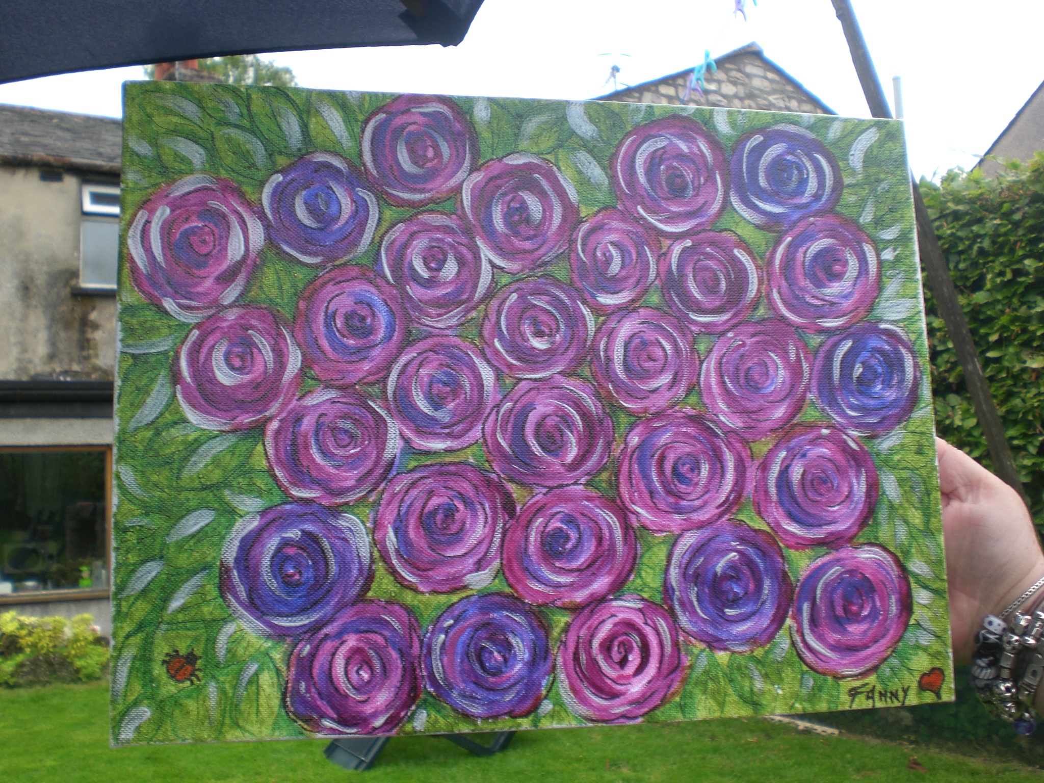 How to make swirl roses