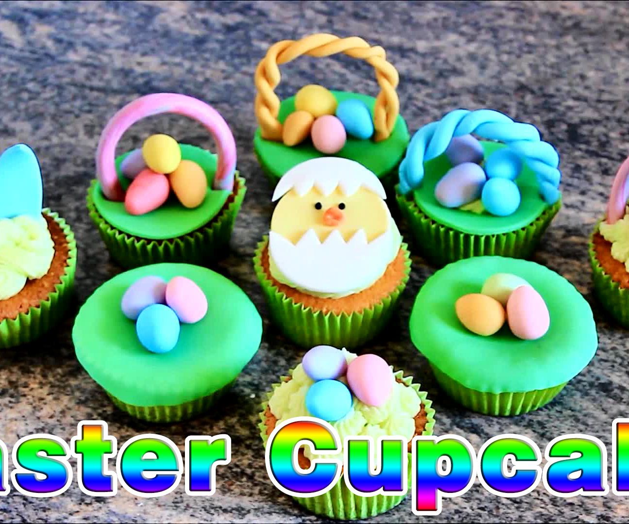 Super Simple Easter Cupcake Ideas