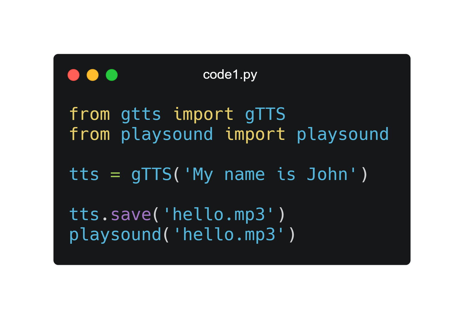 Tutorial: How to Make a Universal Language Translator With Python : 4 ...