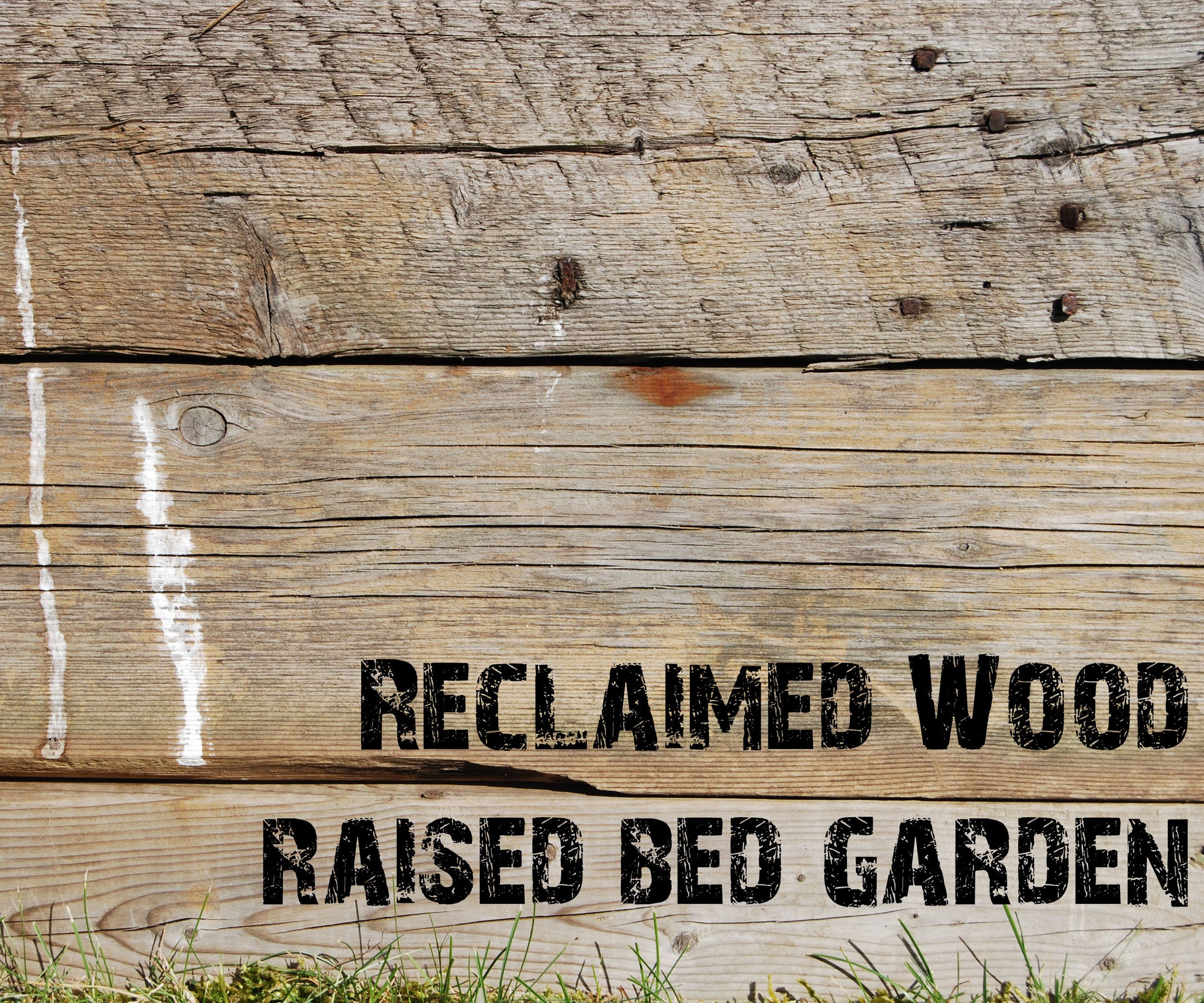 Reclaimed Wood Raised Bed Garden 5 Steps (with Pictures) Instructables