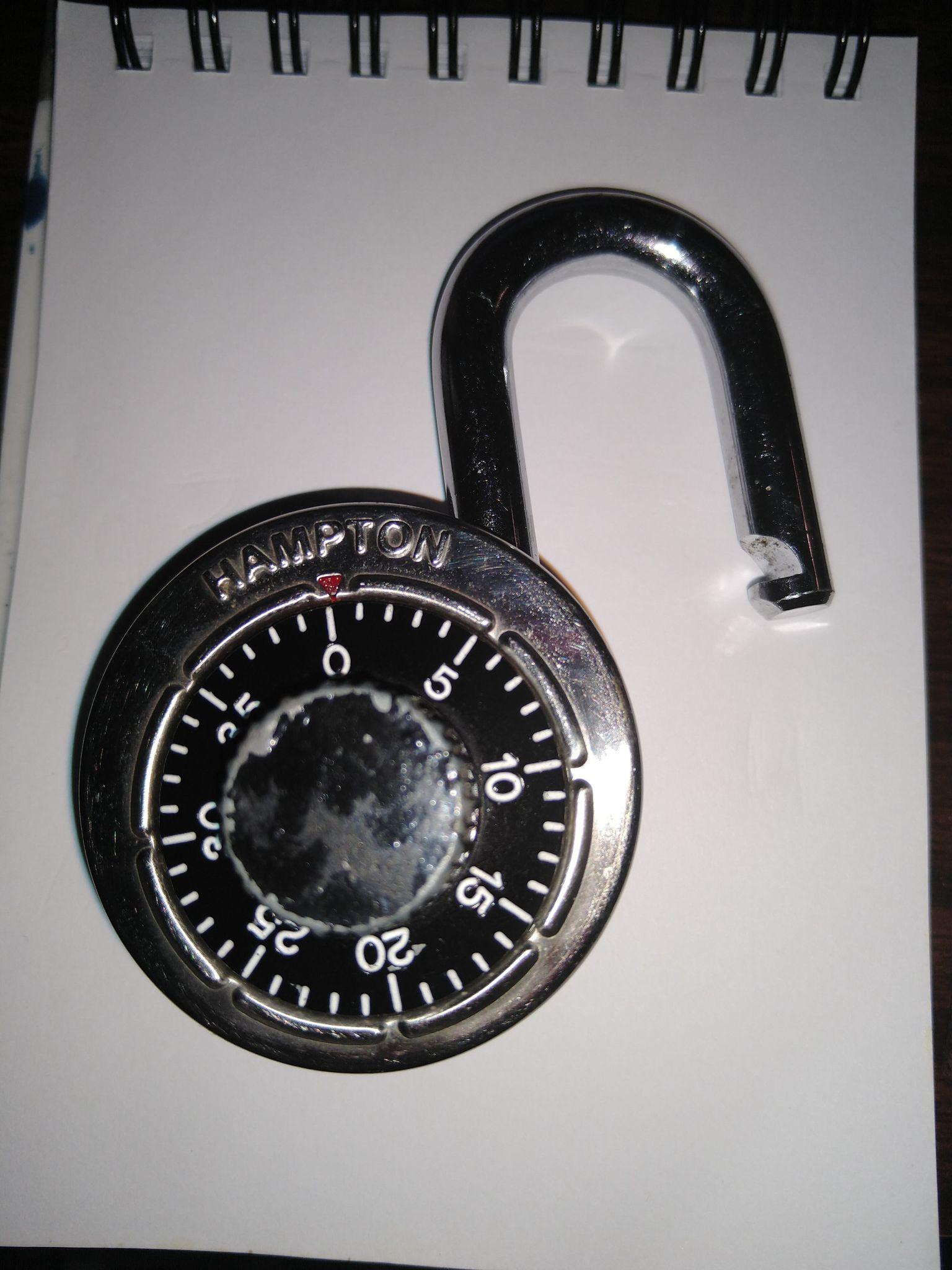 Picking and Solving Combination Lock ( Lost Combination ) 8 Steps