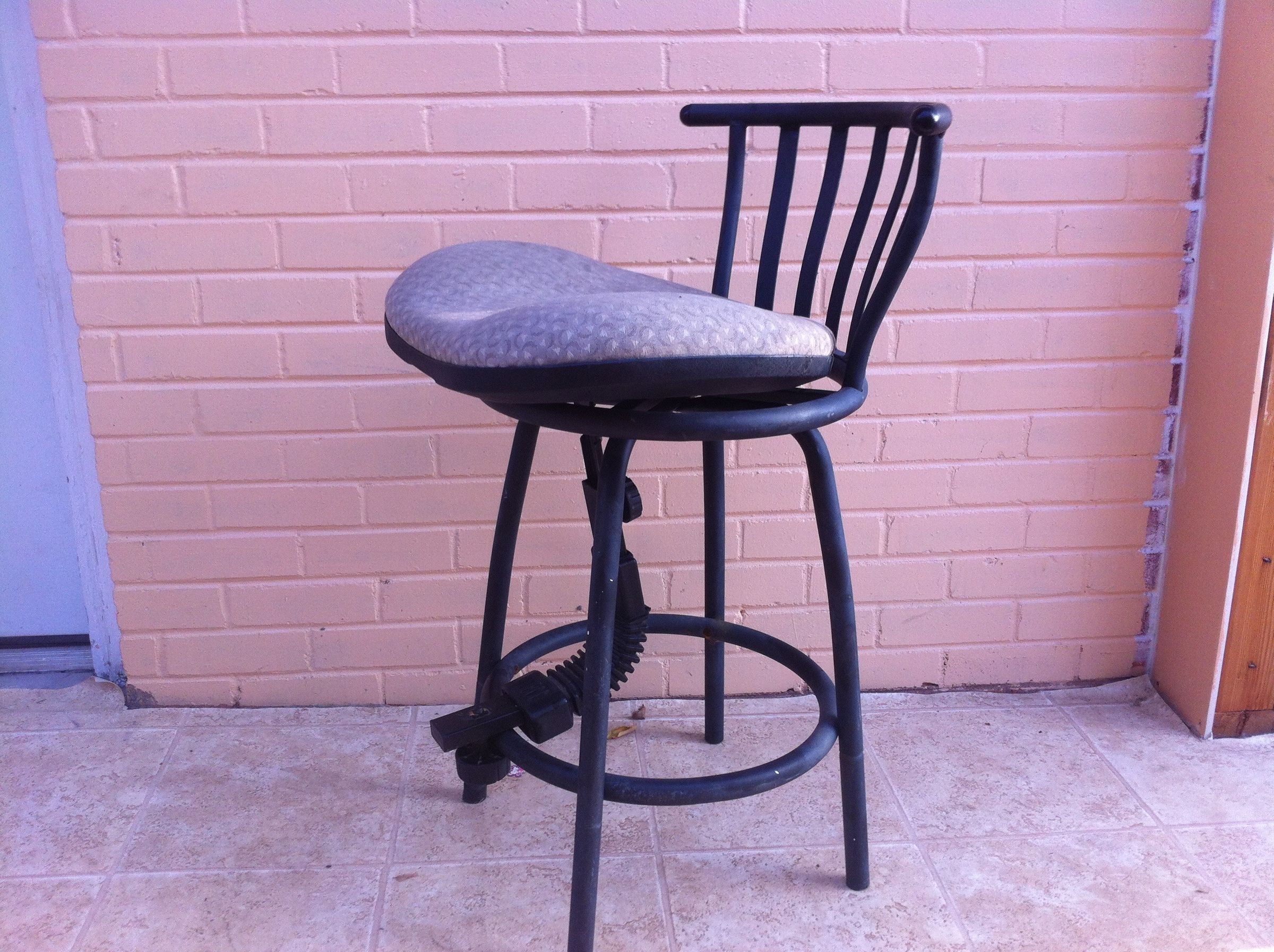 Computer Back Bar Stool Seat Combo