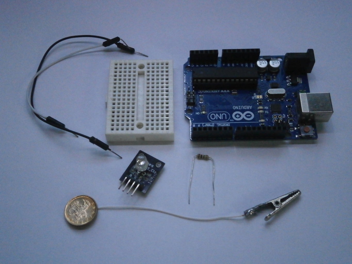 Arduino Capacitive Sensor in Less Than 2 Minutes : 5 Steps (with ...