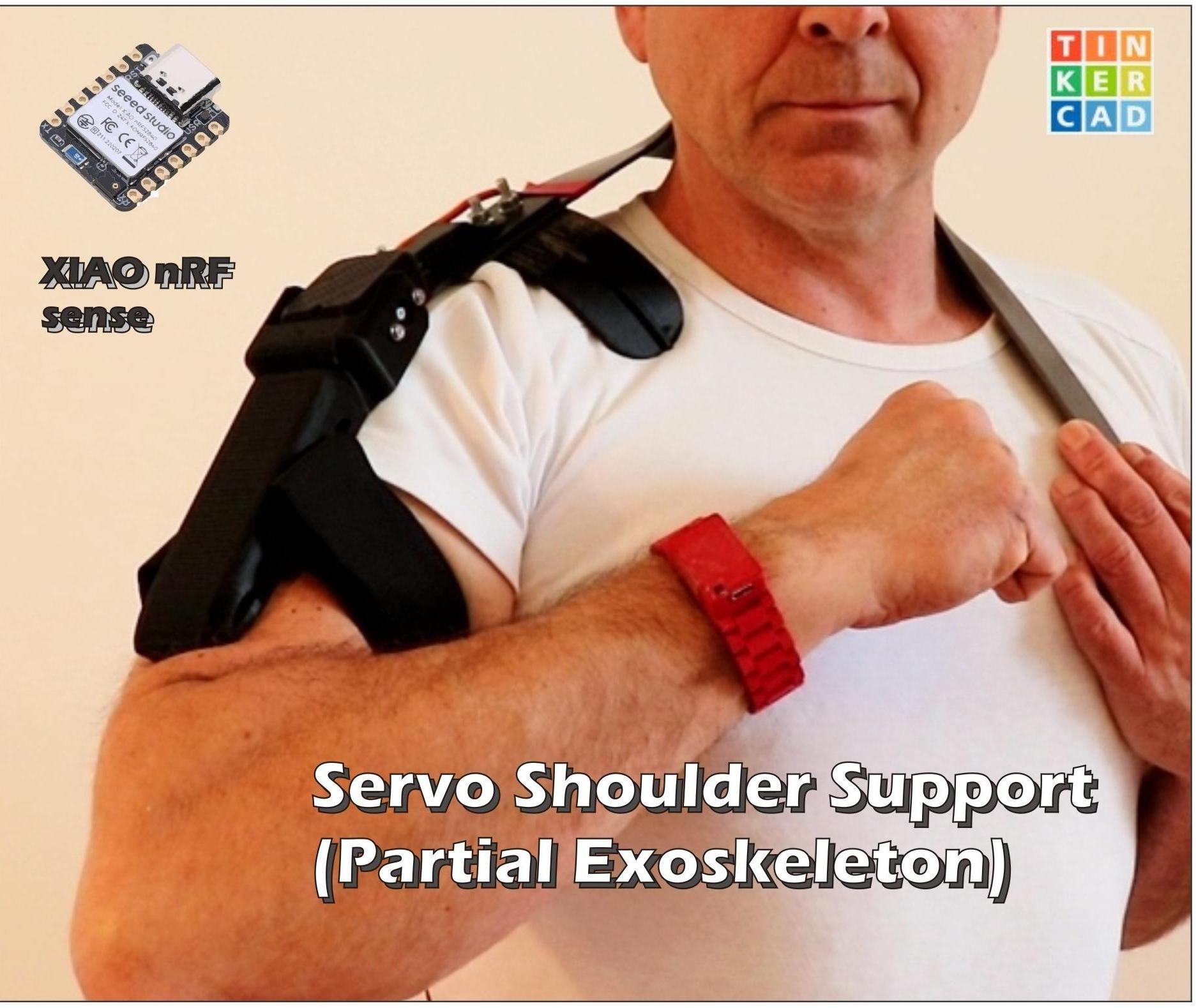Servo Shoulder Support (Partial Exoskeleton)