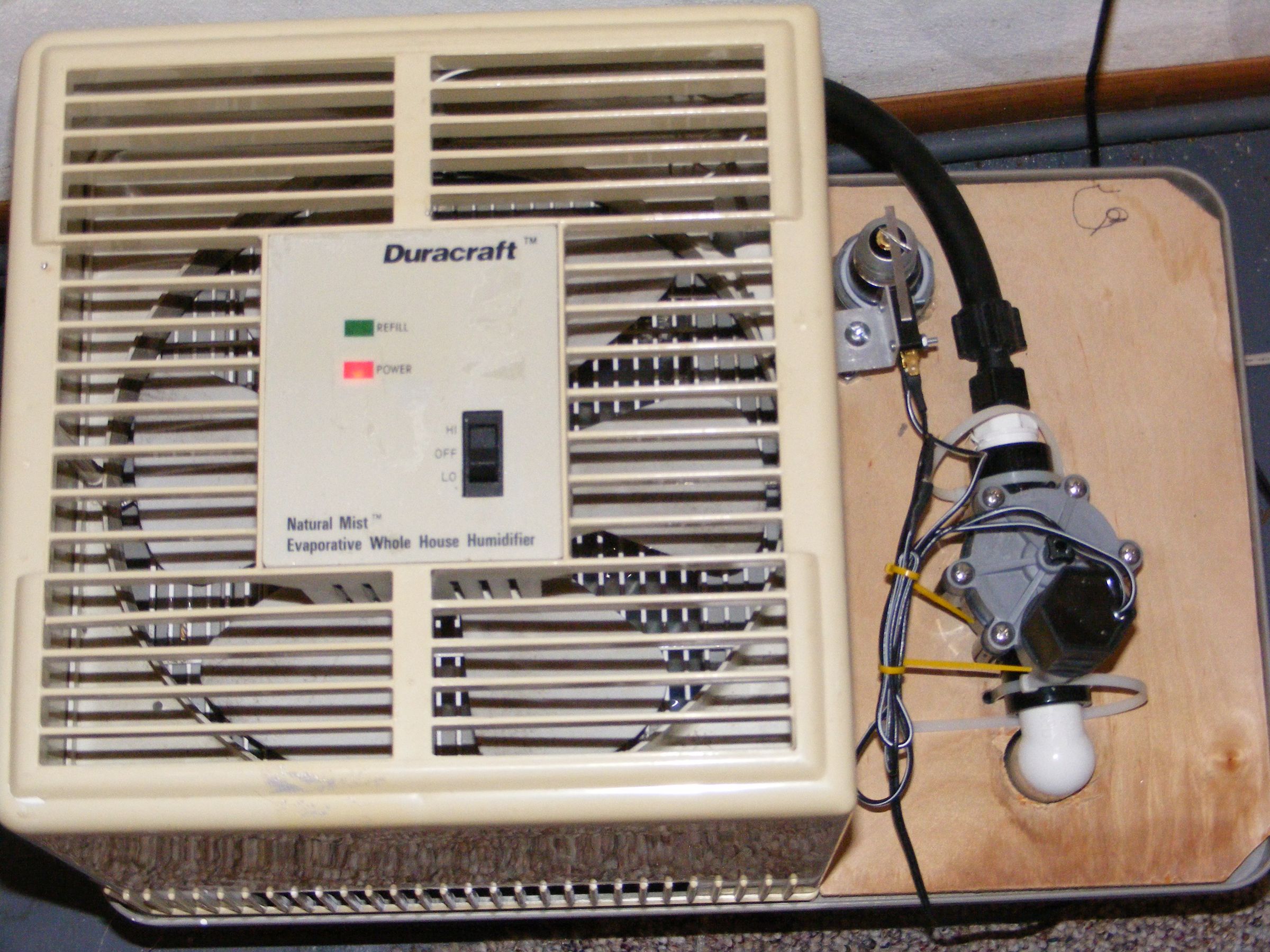 Easy Auto Fill Humidifier 6 Steps Instructables