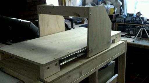 CNC Gantry Using Drawer Slides