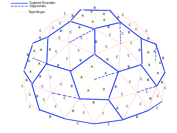 Folding Geodesic Dome : 9 Steps (with Pictures) - Instructables