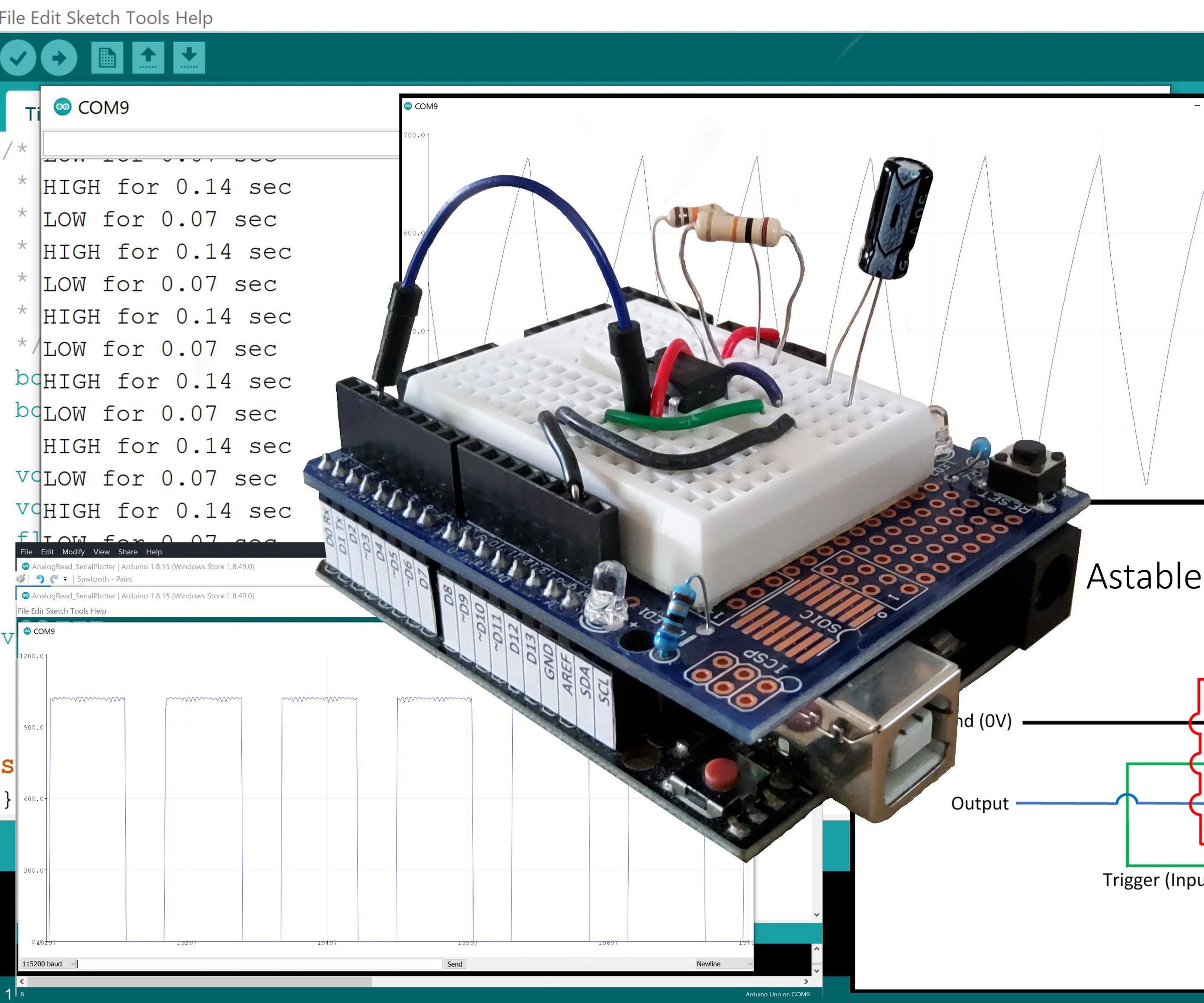 No Oscilloscope? Try an Arduino!