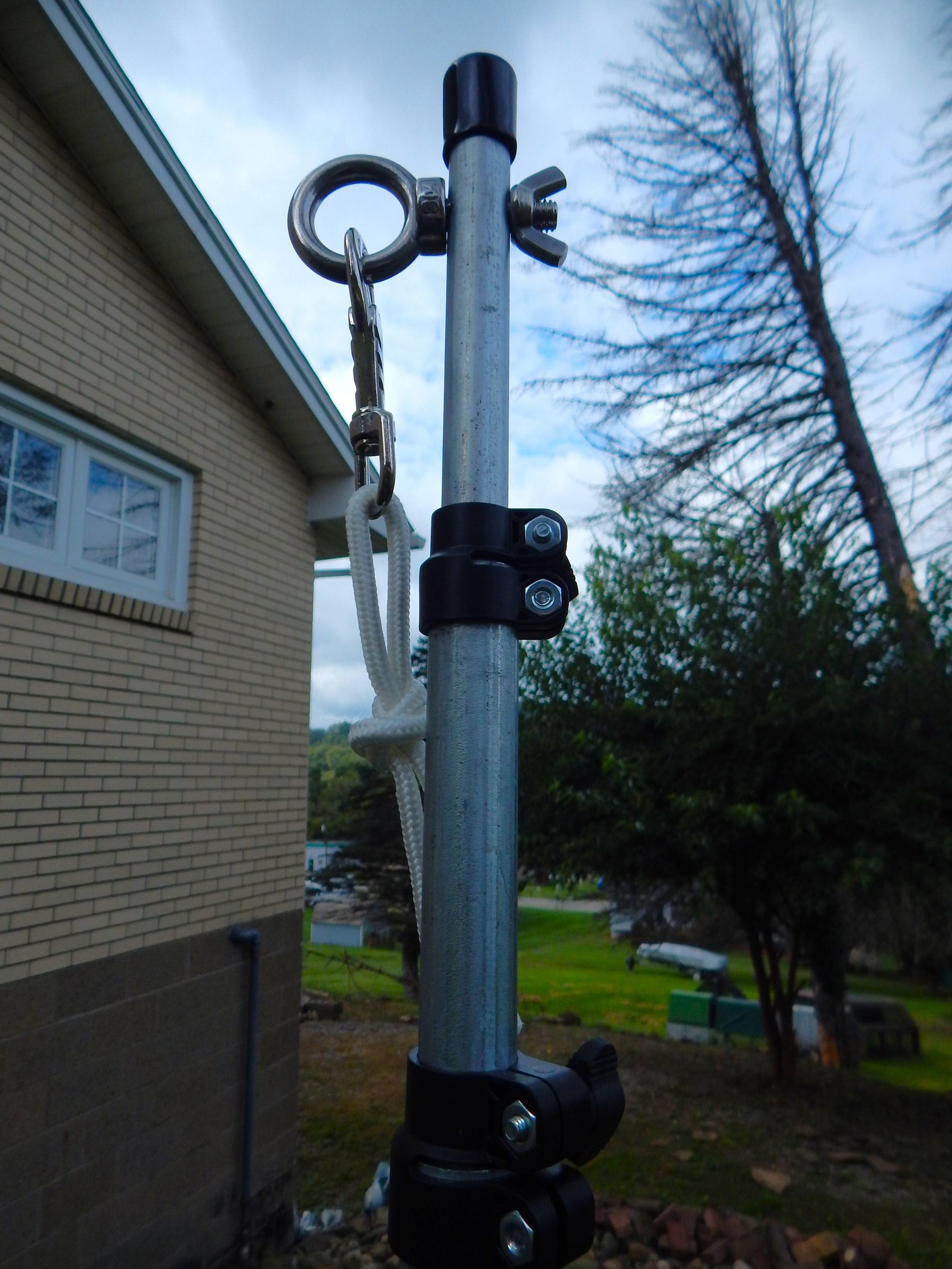 DIY Adjustable EMT Conduit Tetherball Pole 5 Steps Instructables