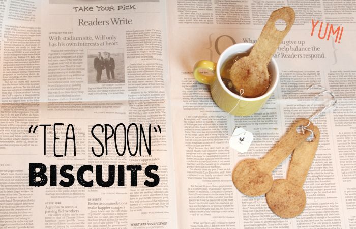 "Tea Spoon" Biscuits