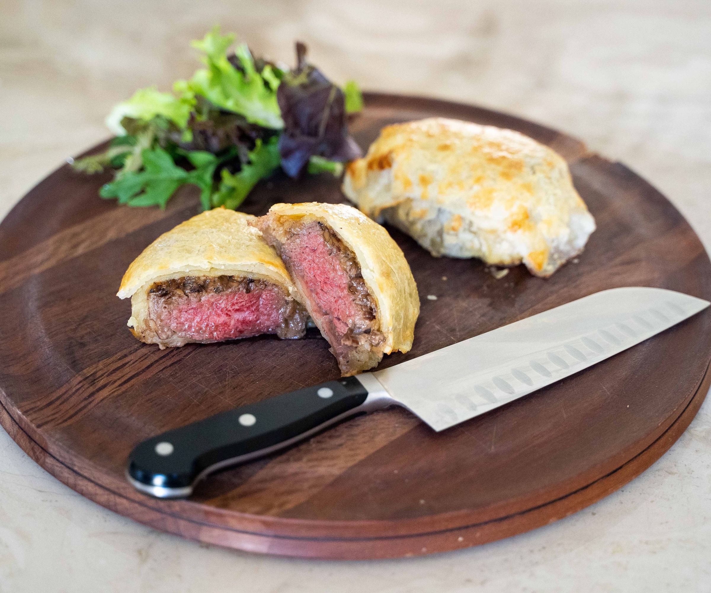Individual Beef Wellington Pies