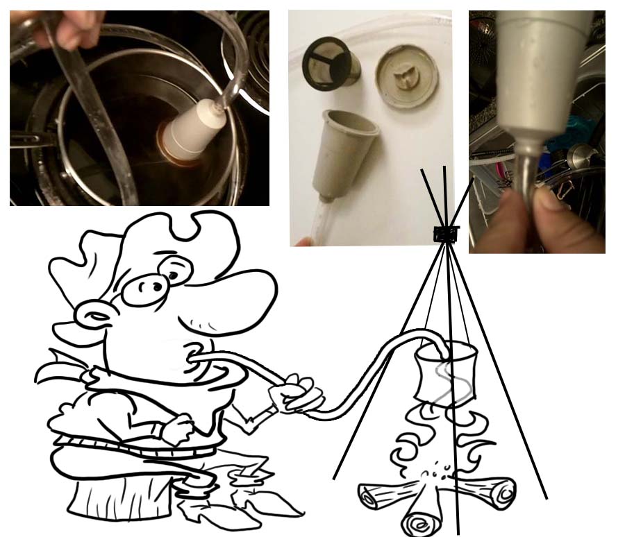 Portable Coffee Filtering Straw for Outdoors or Coffee Addicts