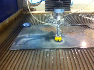 Corel to Water Jet Stool Parts