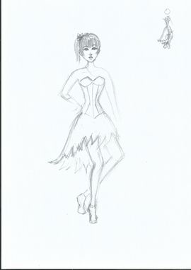 how to draw a corset dress A quick corset drawing tutorial ;)