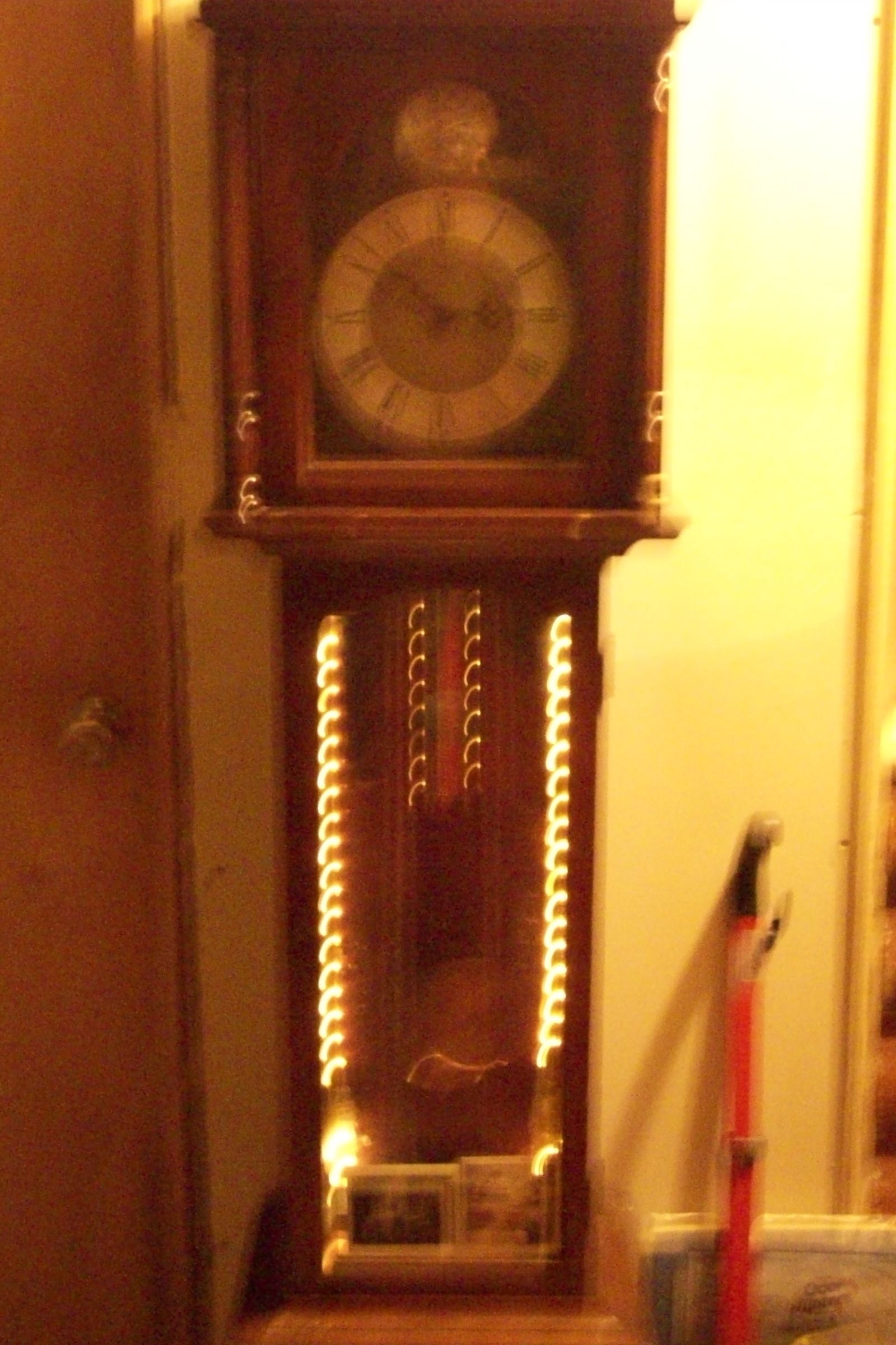 "You light up my clock"