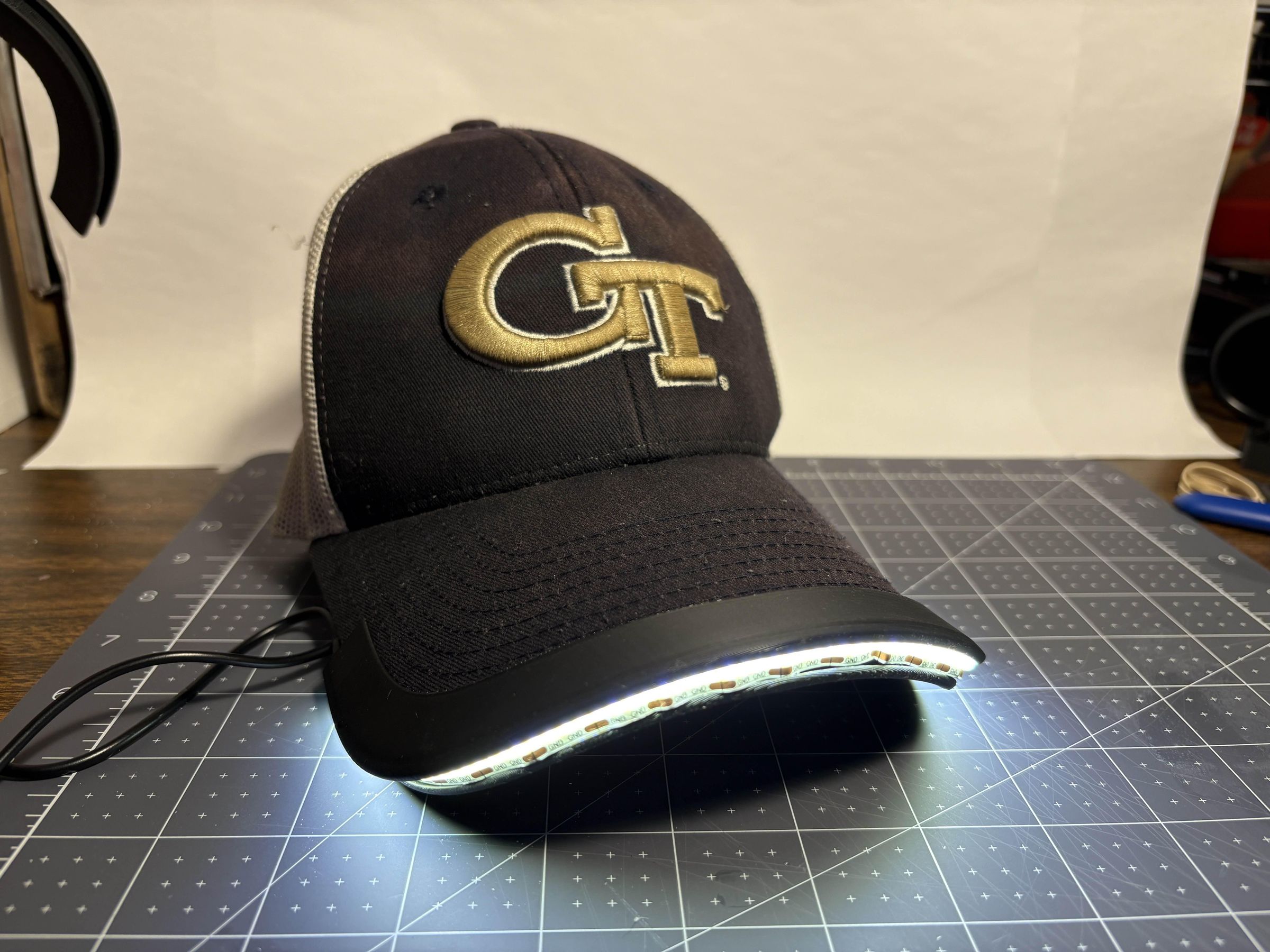 Brimlight 1.0: Turn Your Hat Into a Headlamp! : 10 Steps (with Pictures ...