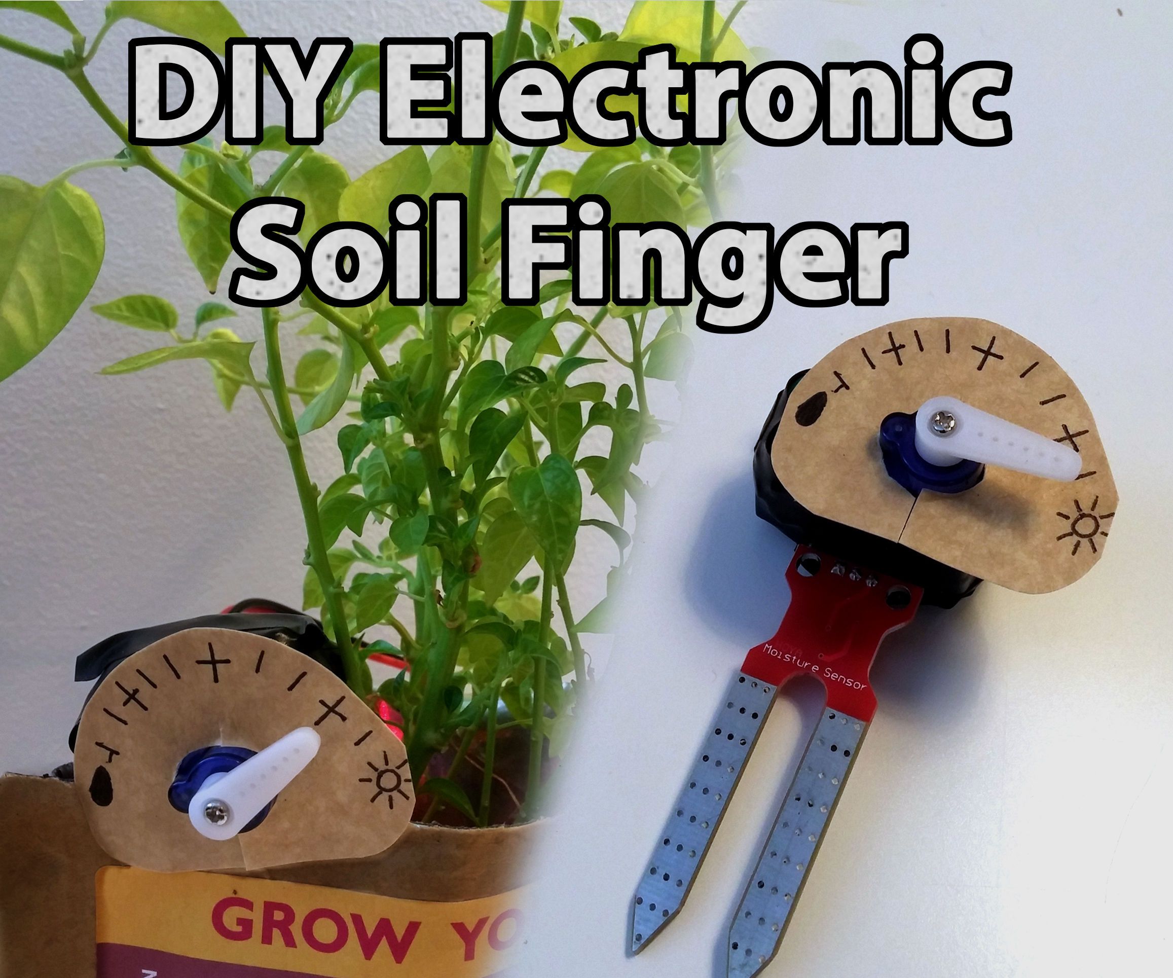 DIY Electric Soil Finger