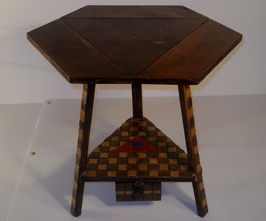 Hexagonal Folding Table