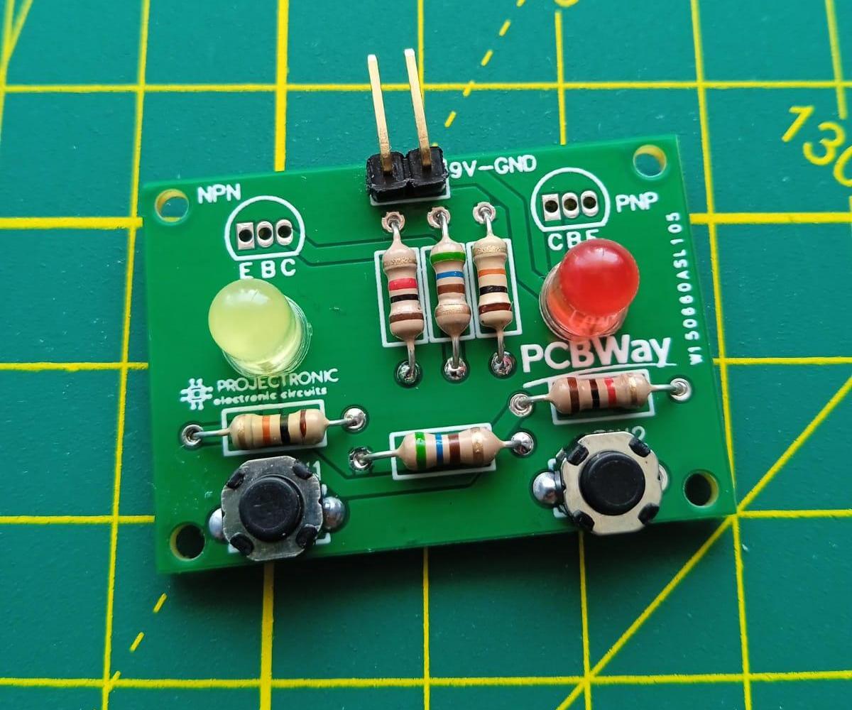 BJT TRANSISTOR TESTER 8 Steps Instructables