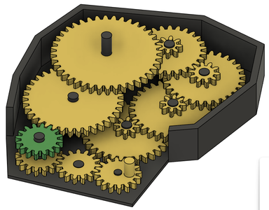 Create Axles for Gears