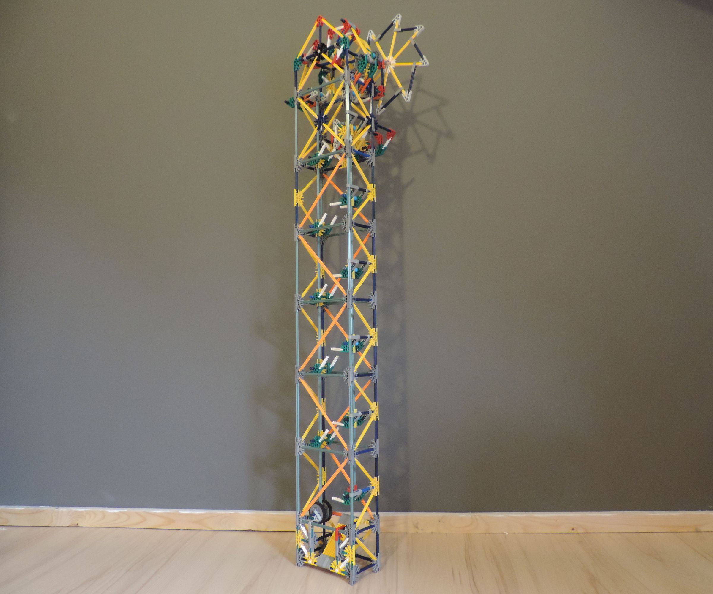 Knex Ball Machine Element: Stepper V2.0