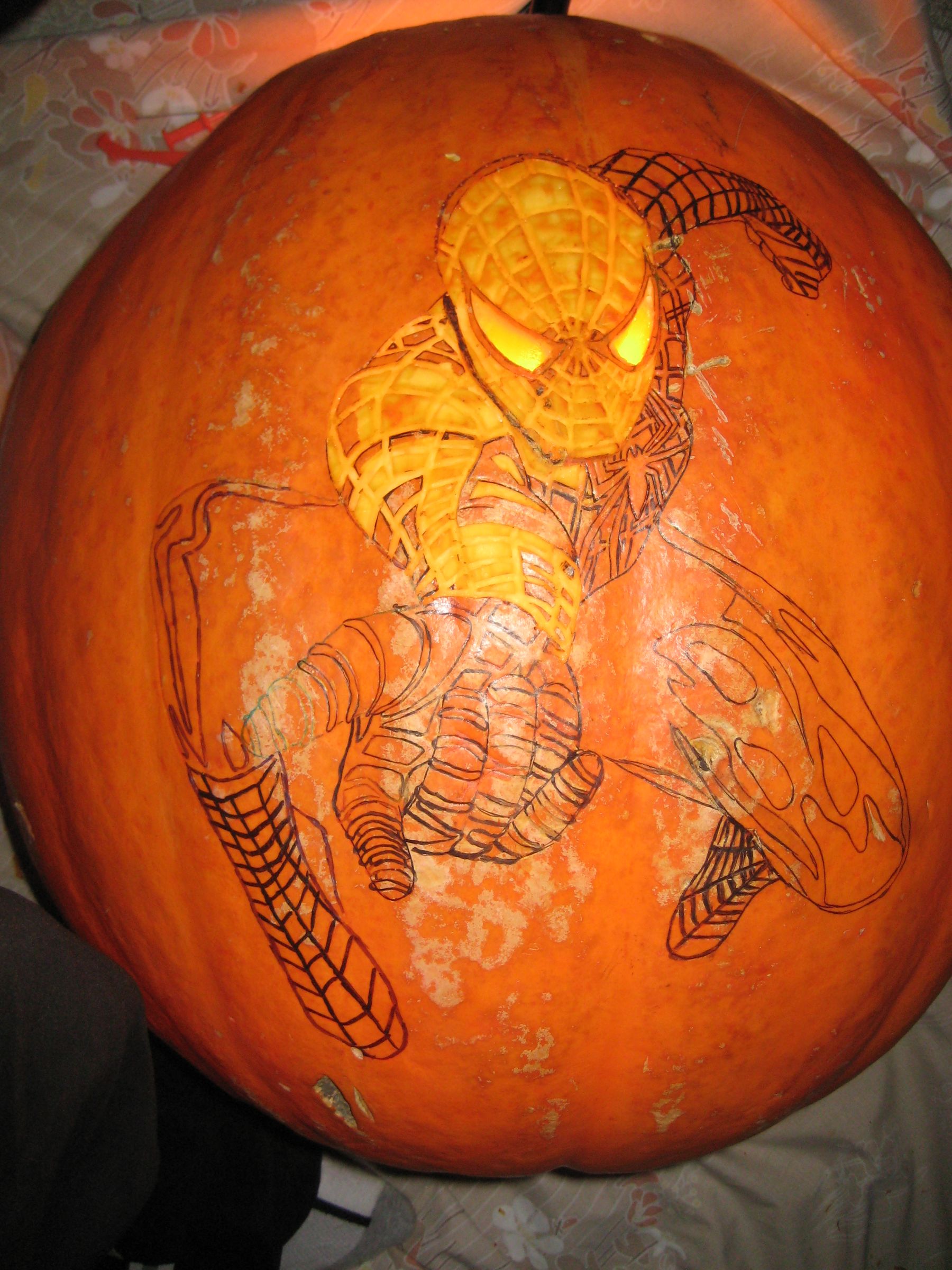 How to Carve Spiderman : 9 Steps (with Pictures) - Instructables