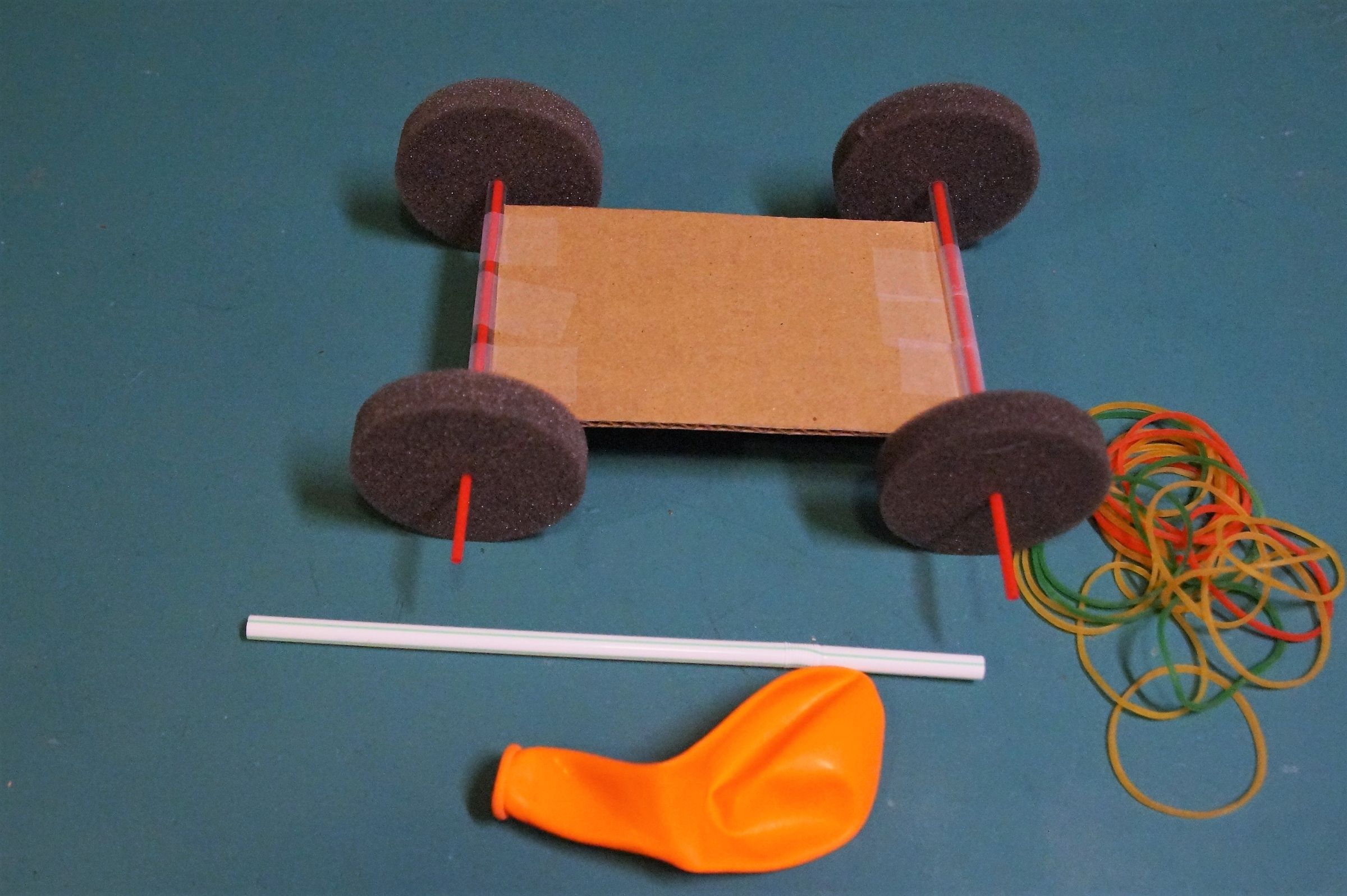 Balloon Rocket Cars 9 Steps (with Pictures) Instructables