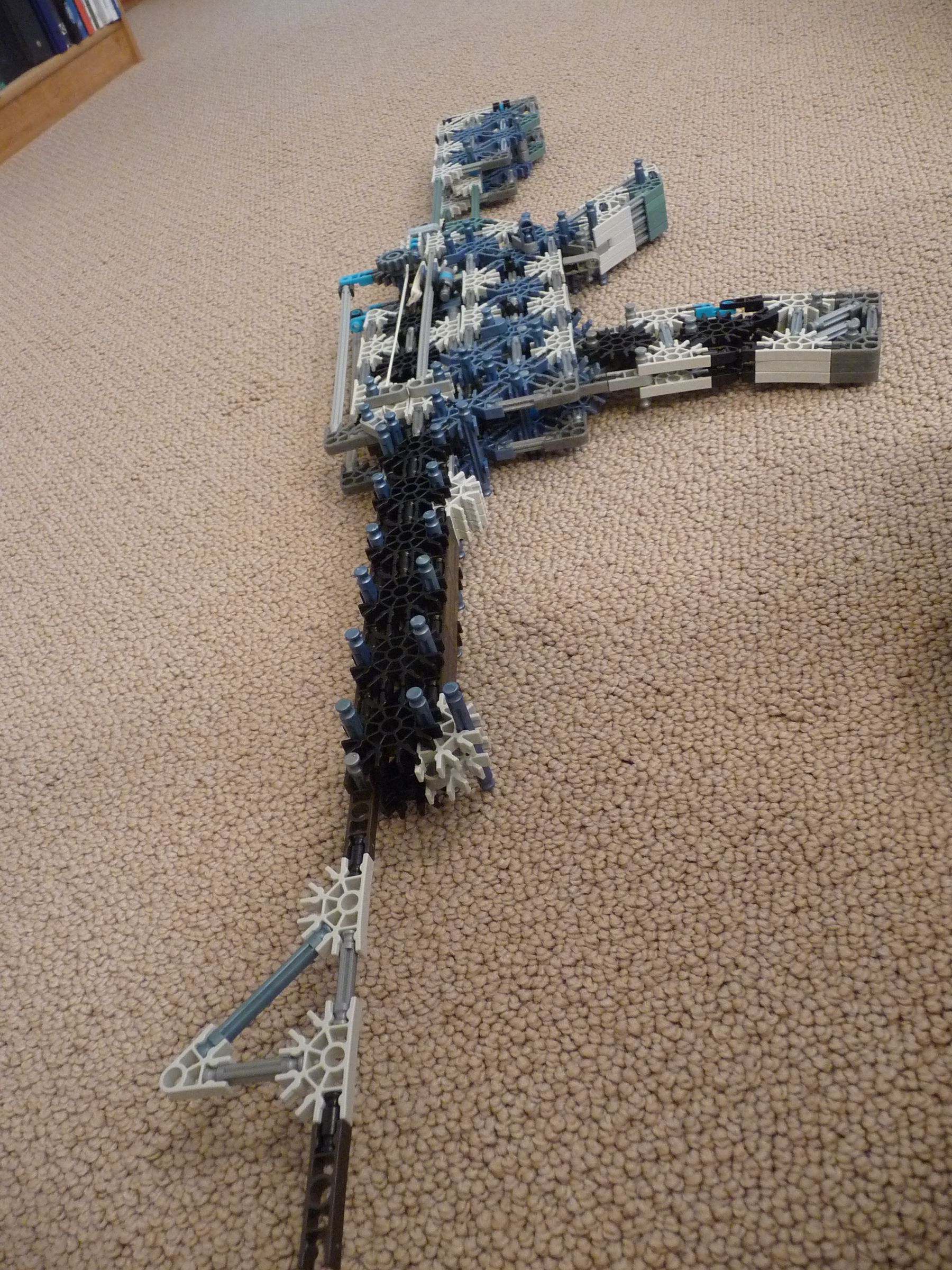 Knex M-16 A1 Carbine (true trigger)