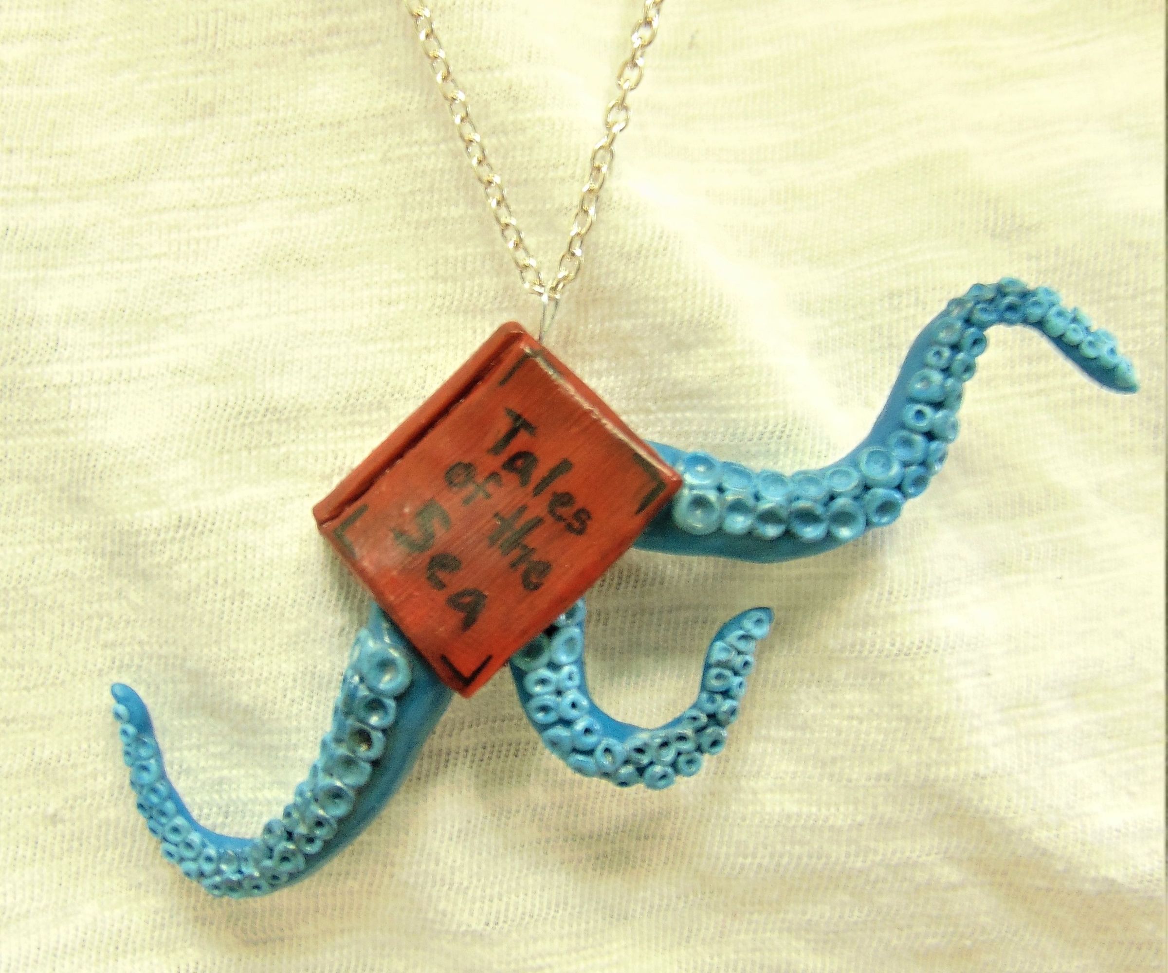 Fantasy Book Necklace