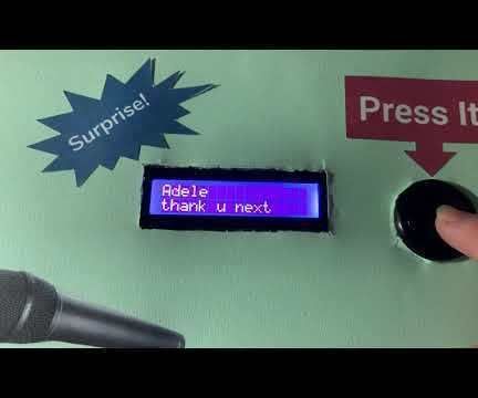 Tonight Show's Wheel of Musical Impressions Machine