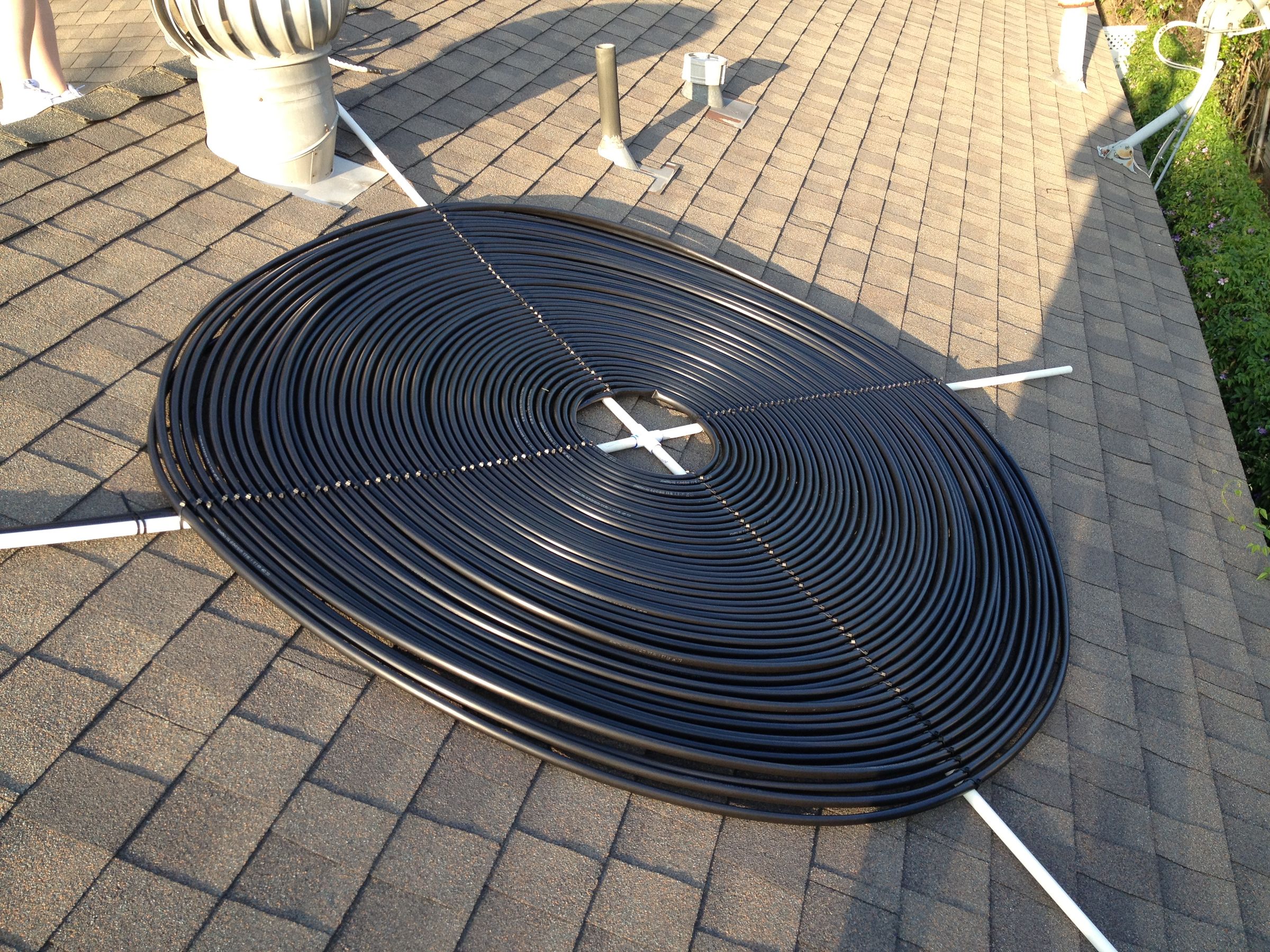 Solar Spa Heater