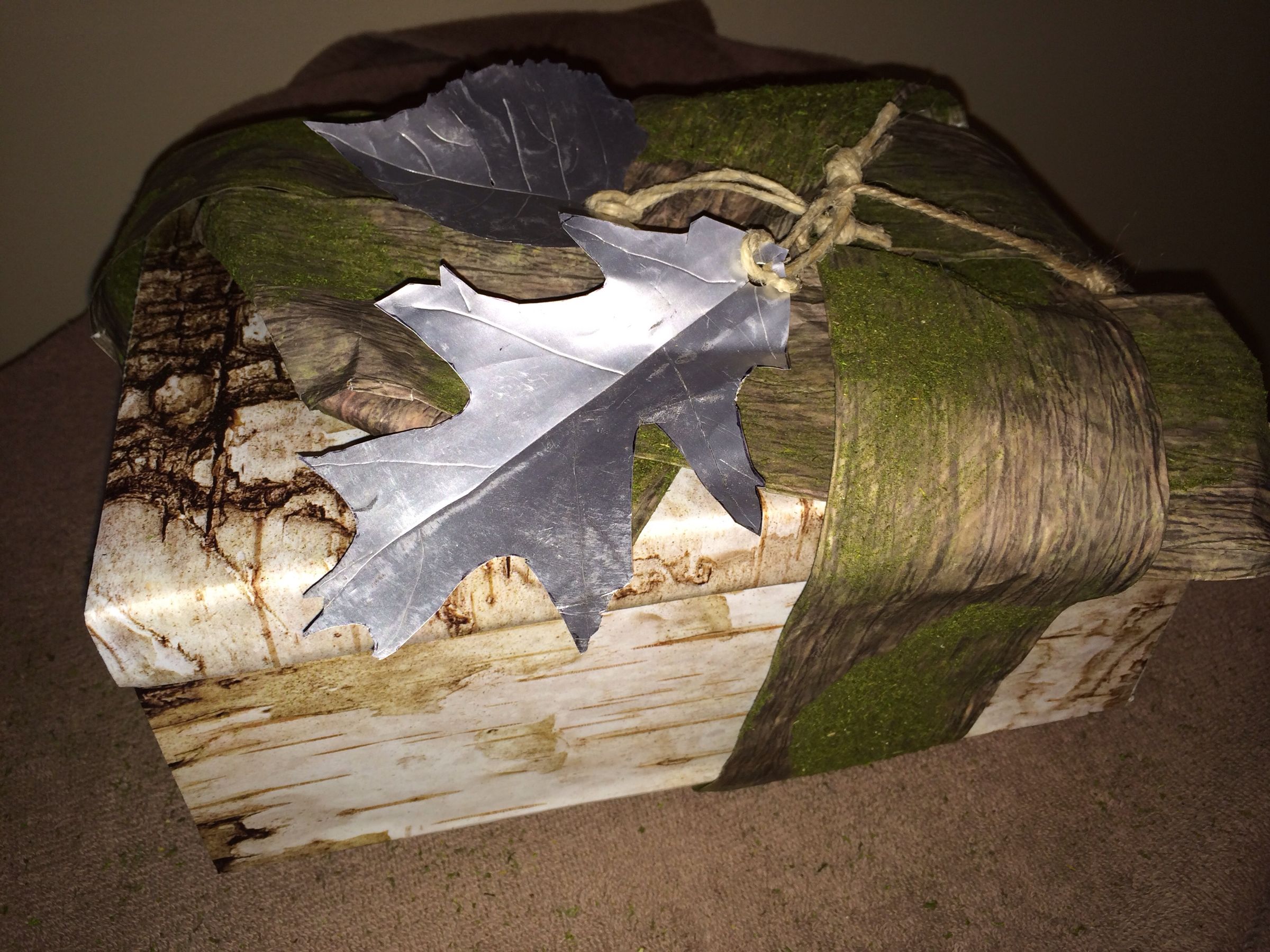 Faux Birch Bark Box 7 Steps Instructables