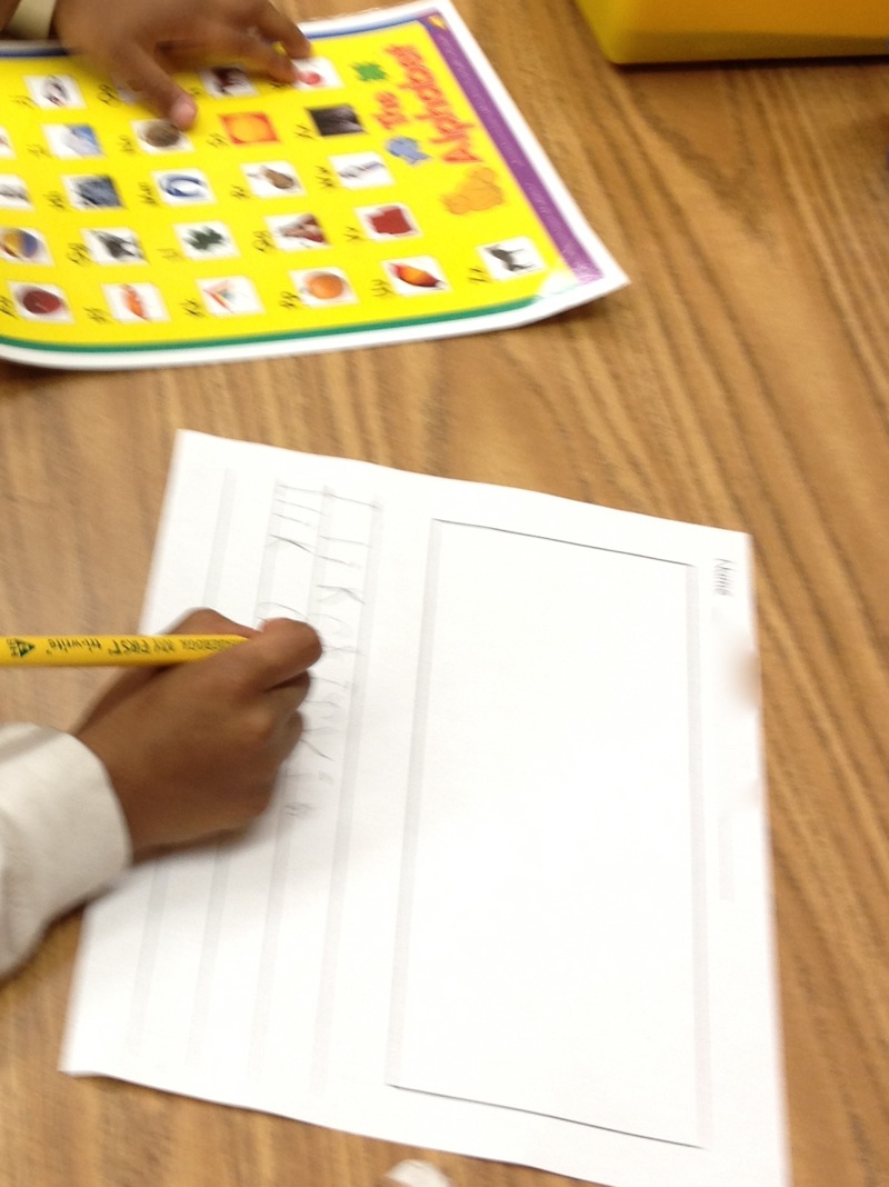 A Fun Way to Get Beginning Writers to Use Spaces Between Words