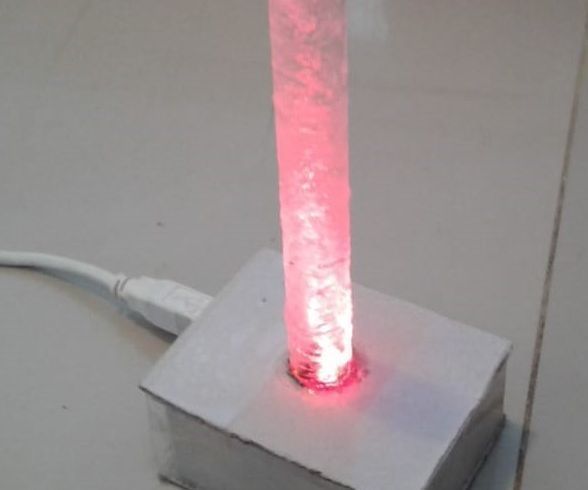 Glue Stick Lamp