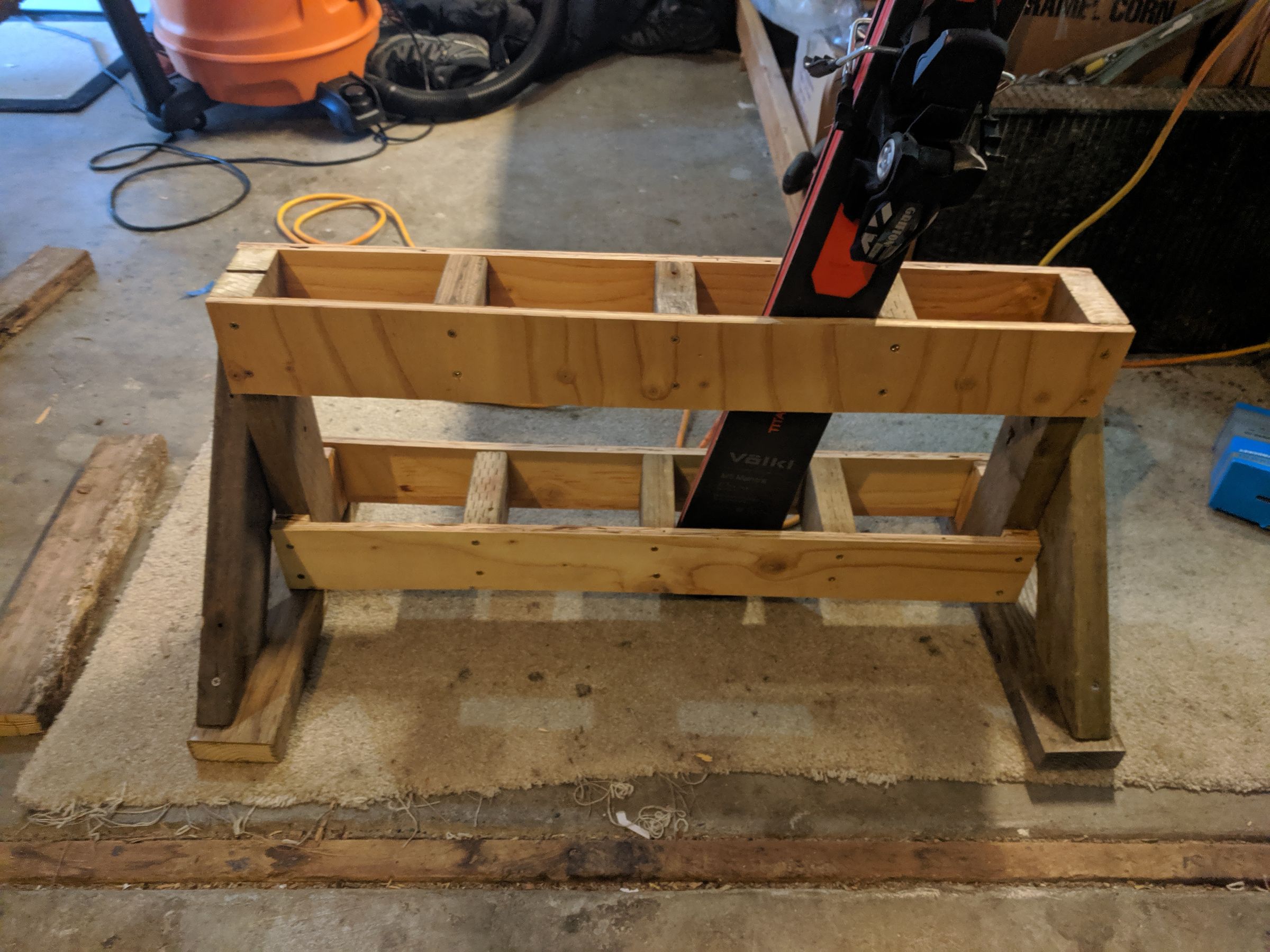 Ski Rack From 2x4 and Plywood 8 Steps (with Pictures) Instructables
