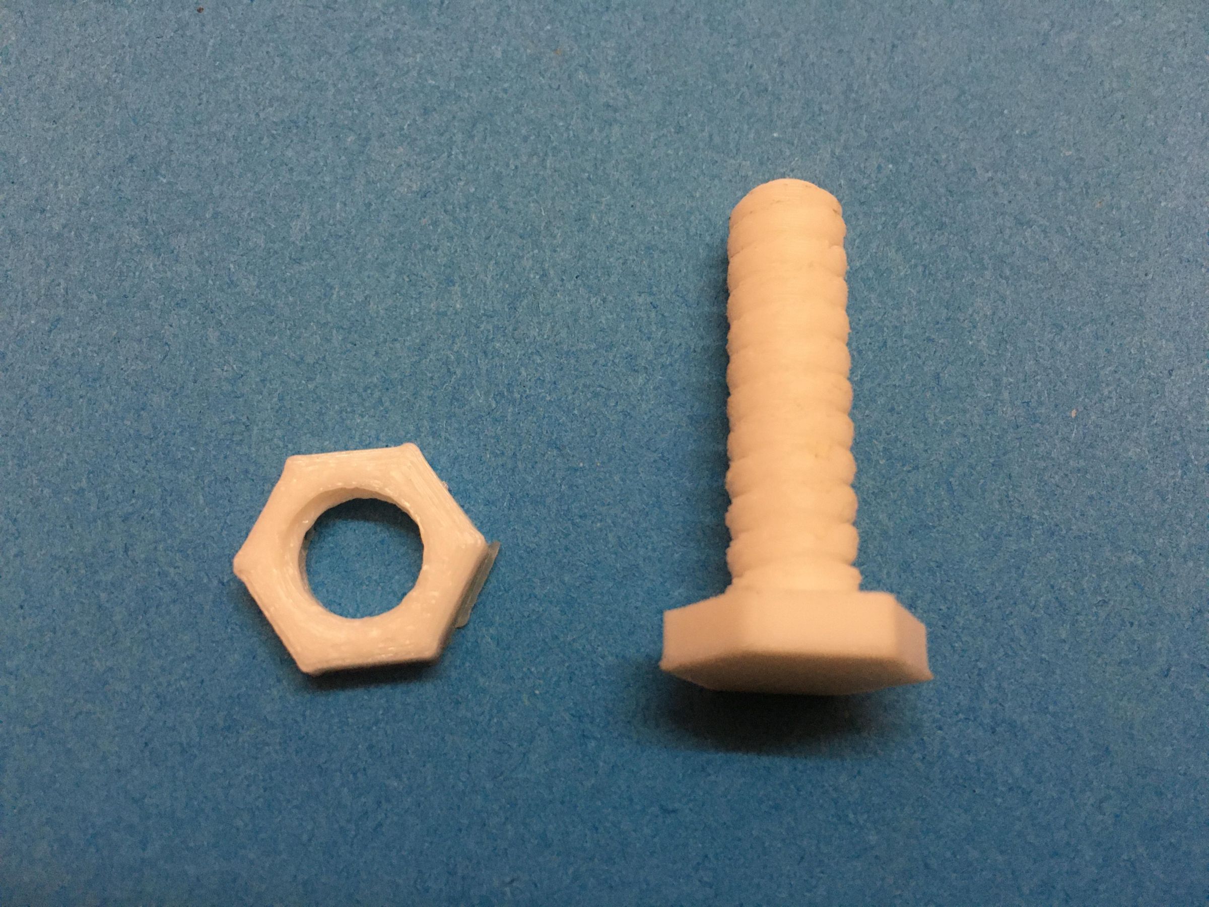 Customizable Nut & Bolt Using Tinkercad Codeblocks 5 Steps (with
